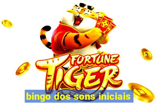 bingo dos sons iniciais