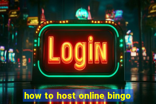 how to host online bingo