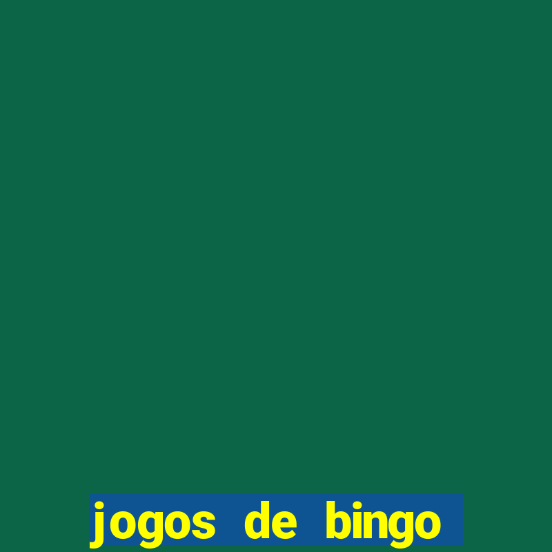 jogos de bingo gratis maquinas