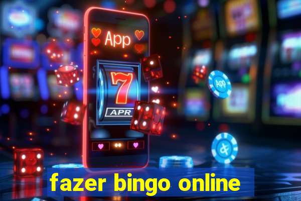 fazer bingo online