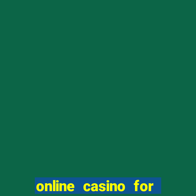 online casino for real cash