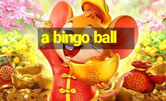 a bingo ball