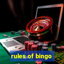 rules of bingo