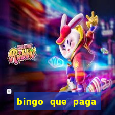 bingo que paga dinheiro de verdade