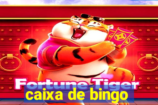 caixa de bingo