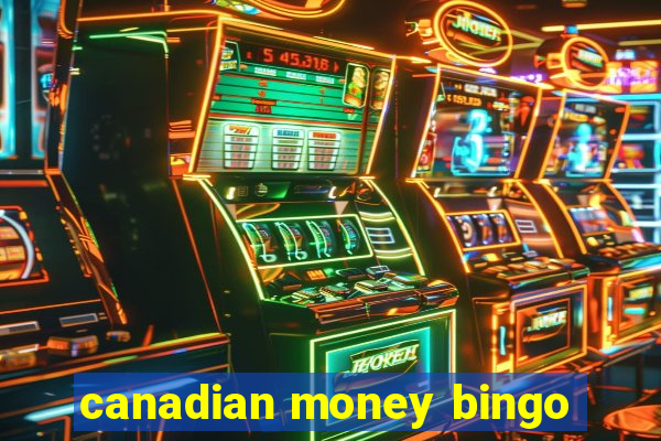 canadian money bingo