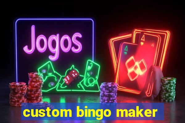 custom bingo maker