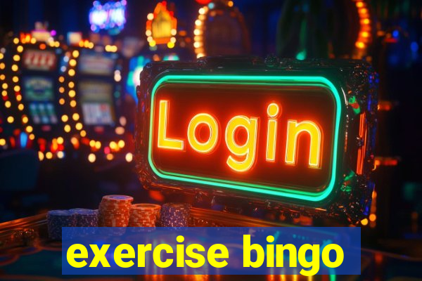 exercise bingo