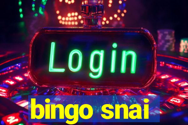 bingo snai