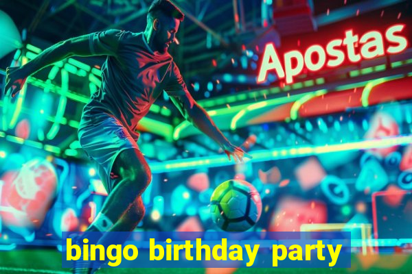 bingo birthday party