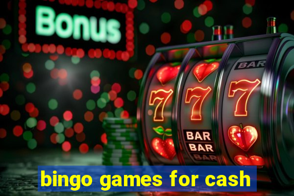 bingo games for cash