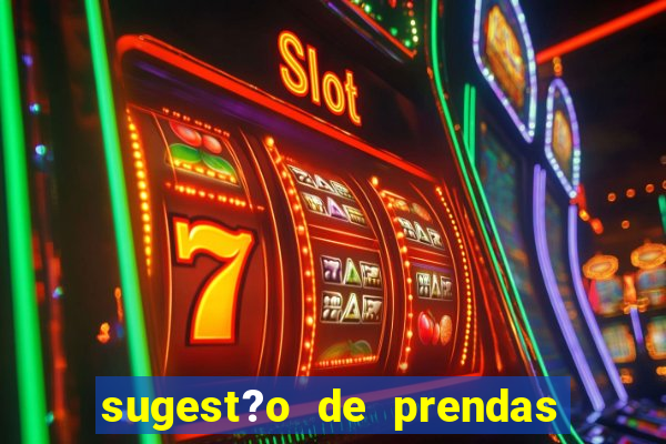 sugest?o de prendas para bingo