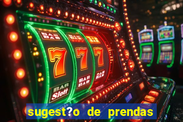 sugest?o de prendas para bingo