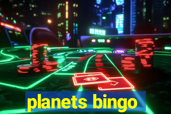 planets bingo