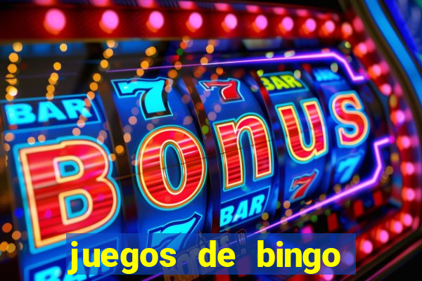 juegos de bingo dinero real