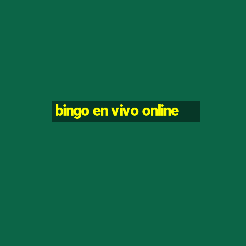 bingo en vivo online