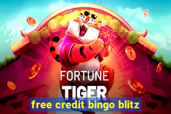 free credit bingo blitz