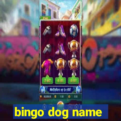 bingo dog name