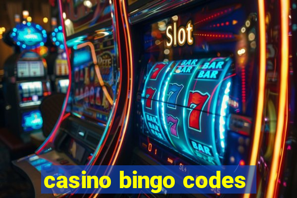 casino bingo codes