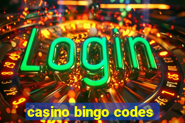 casino bingo codes