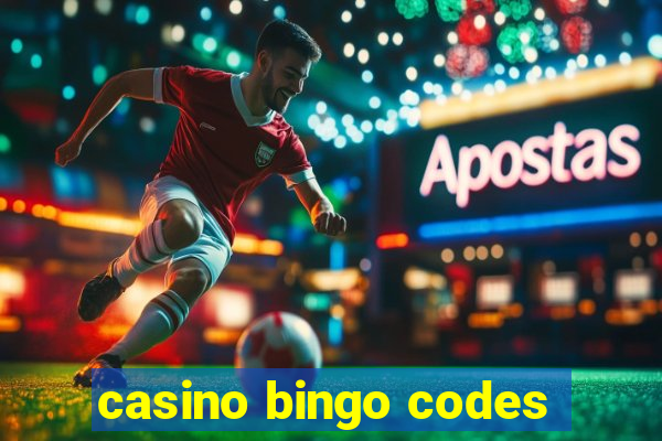 casino bingo codes