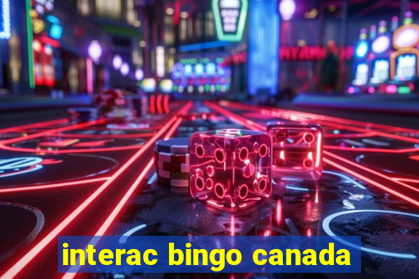 interac bingo canada