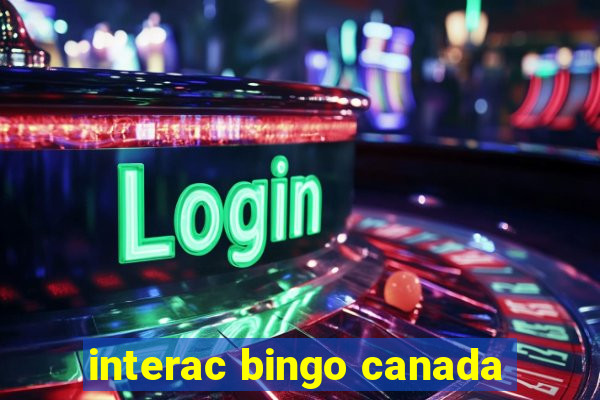 interac bingo canada