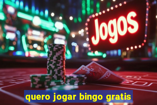 quero jogar bingo gratis