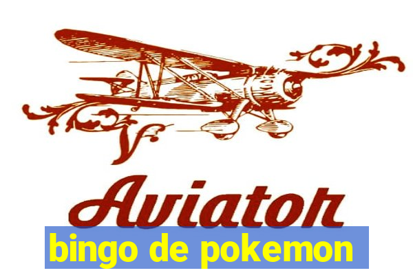 bingo de pokemon