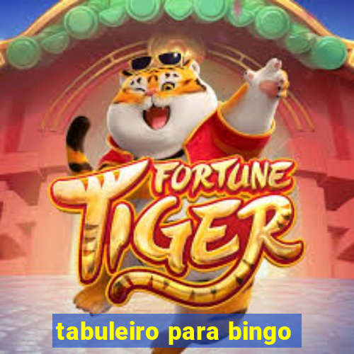 tabuleiro para bingo