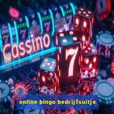 online bingo bedrijfsuitje