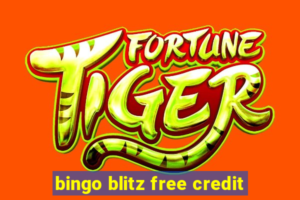 bingo blitz free credit