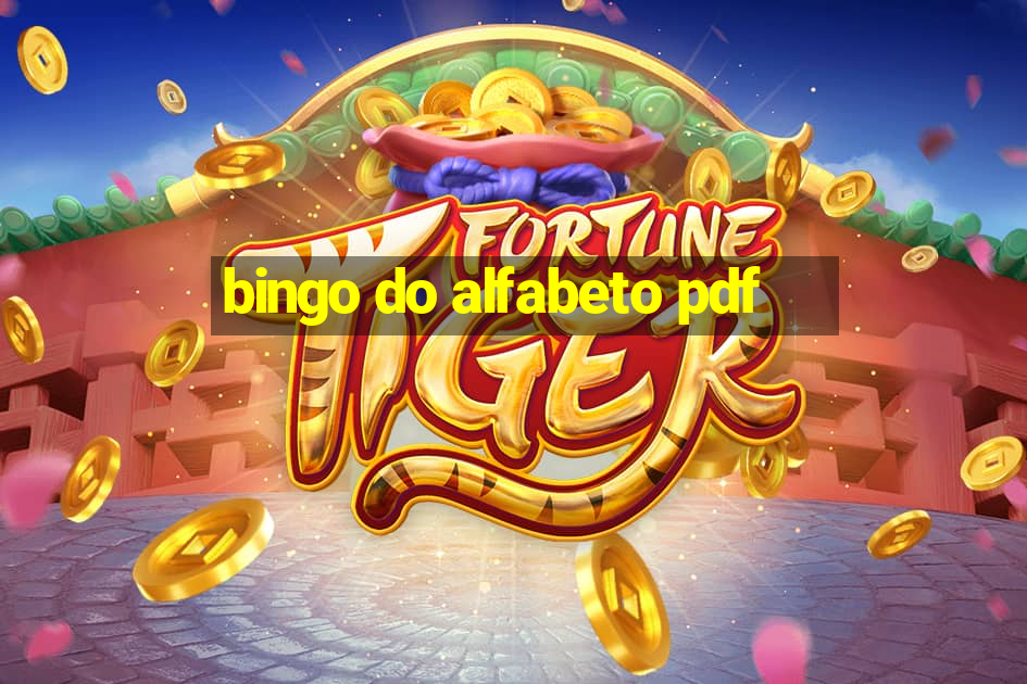 bingo do alfabeto pdf