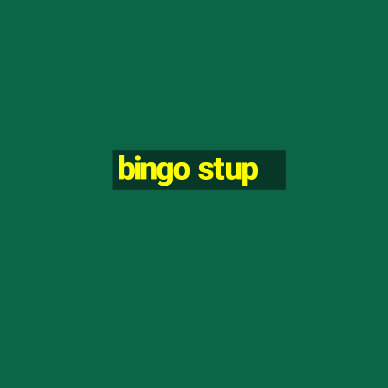 bingo stup