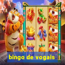 bingo de vogais