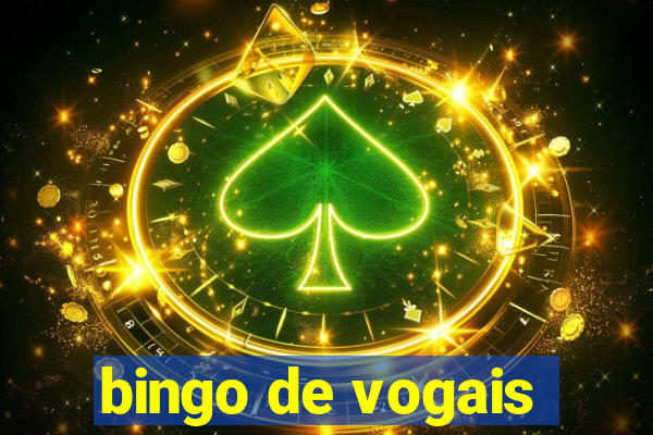 bingo de vogais