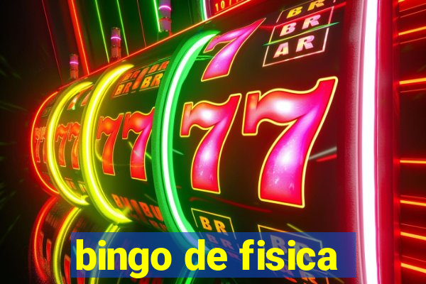 bingo de fisica