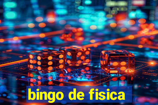 bingo de fisica