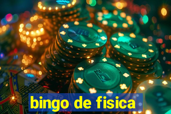 bingo de fisica