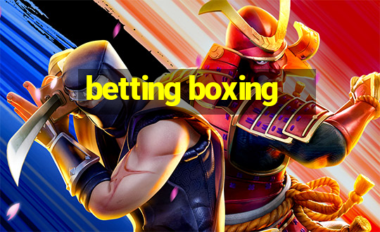 betting boxing