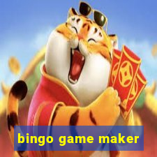 bingo game maker