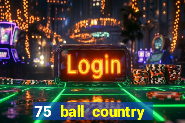 75 ball country road bingo