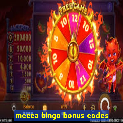 mecca bingo bonus codes