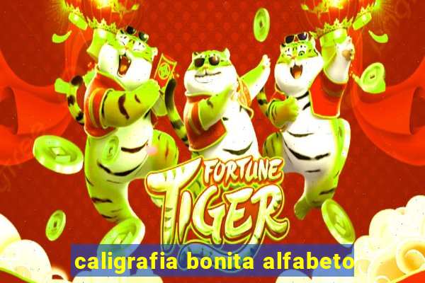 caligrafia bonita alfabeto