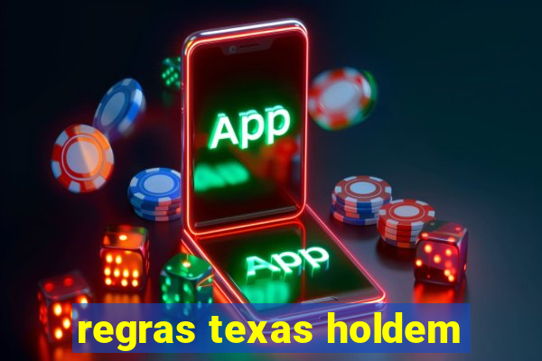 regras texas holdem