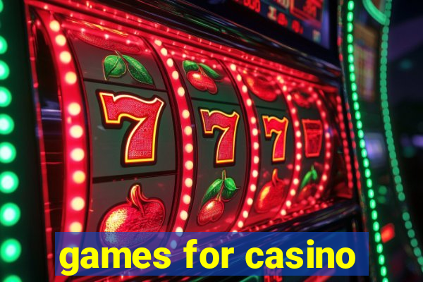 games for casino