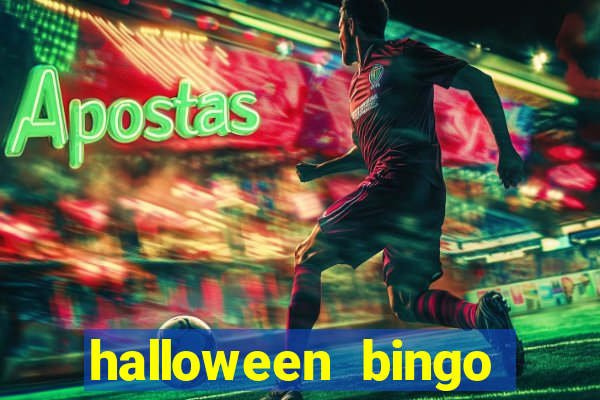 halloween bingo cards with numbers