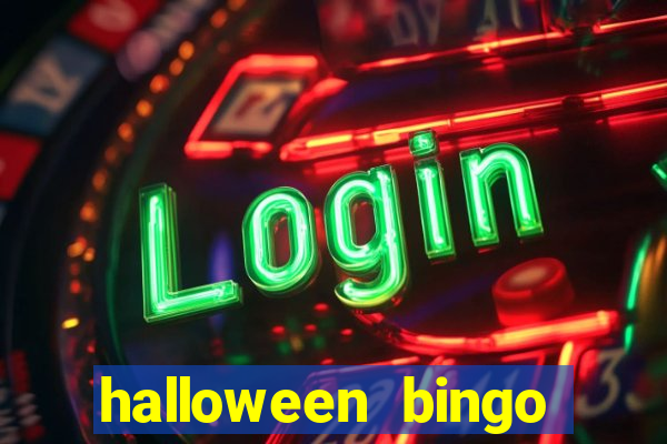 halloween bingo cards with numbers