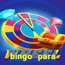 bingo para despedida de solteira para imprimir