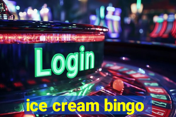 ice cream bingo